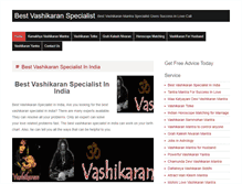 Tablet Screenshot of bestvashikaran.com